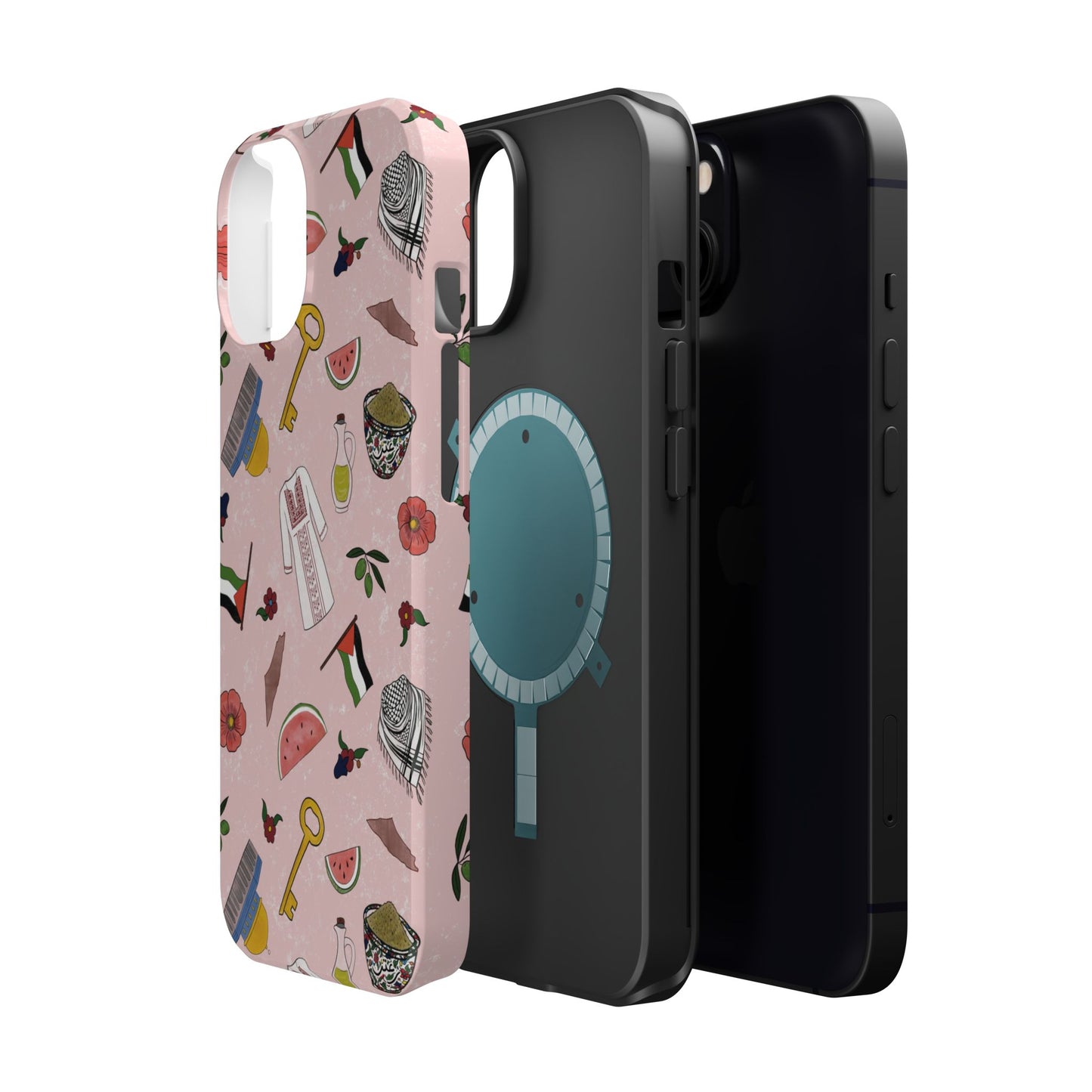 Palestinians Symbols Design - Iphone Magnetic Tough Case