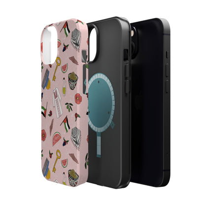 Palestinians Symbols Design - Iphone Magnetic Tough Case
