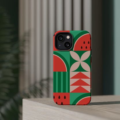 Summer Watermelon 🍉 Design Iphone Magnetic Tough Case