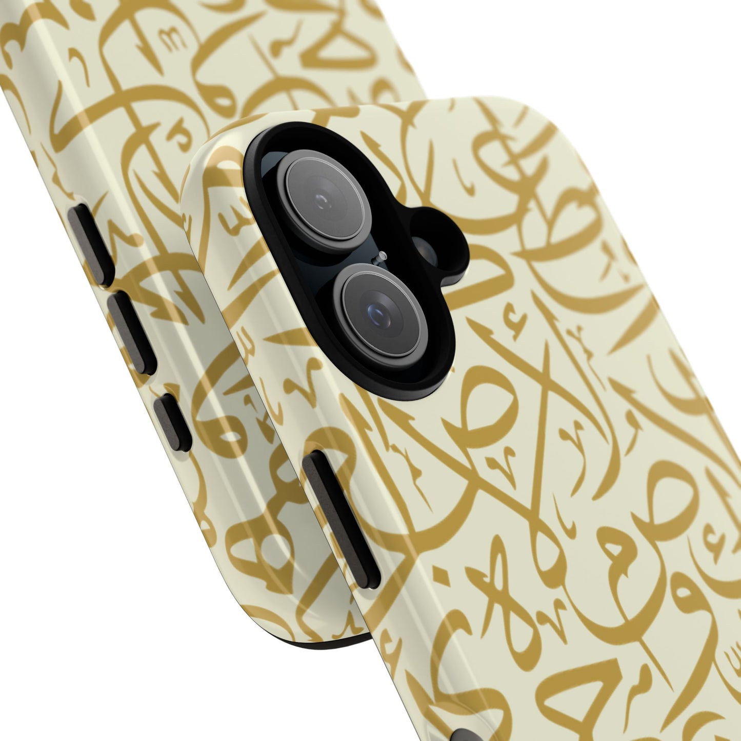 Beige and Gold Arabic Calligraphy Google and Samsung Tough Cases