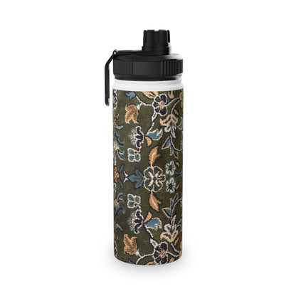 Rawdah Stylish Stainless Steel Water Bottle with Sports Lid
