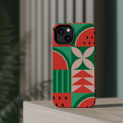 Summer Watermelon 🍉 Design Iphone Magnetic Tough Case