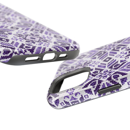 Purple Tatriz  Design - Iphone Magnetic Tough Case