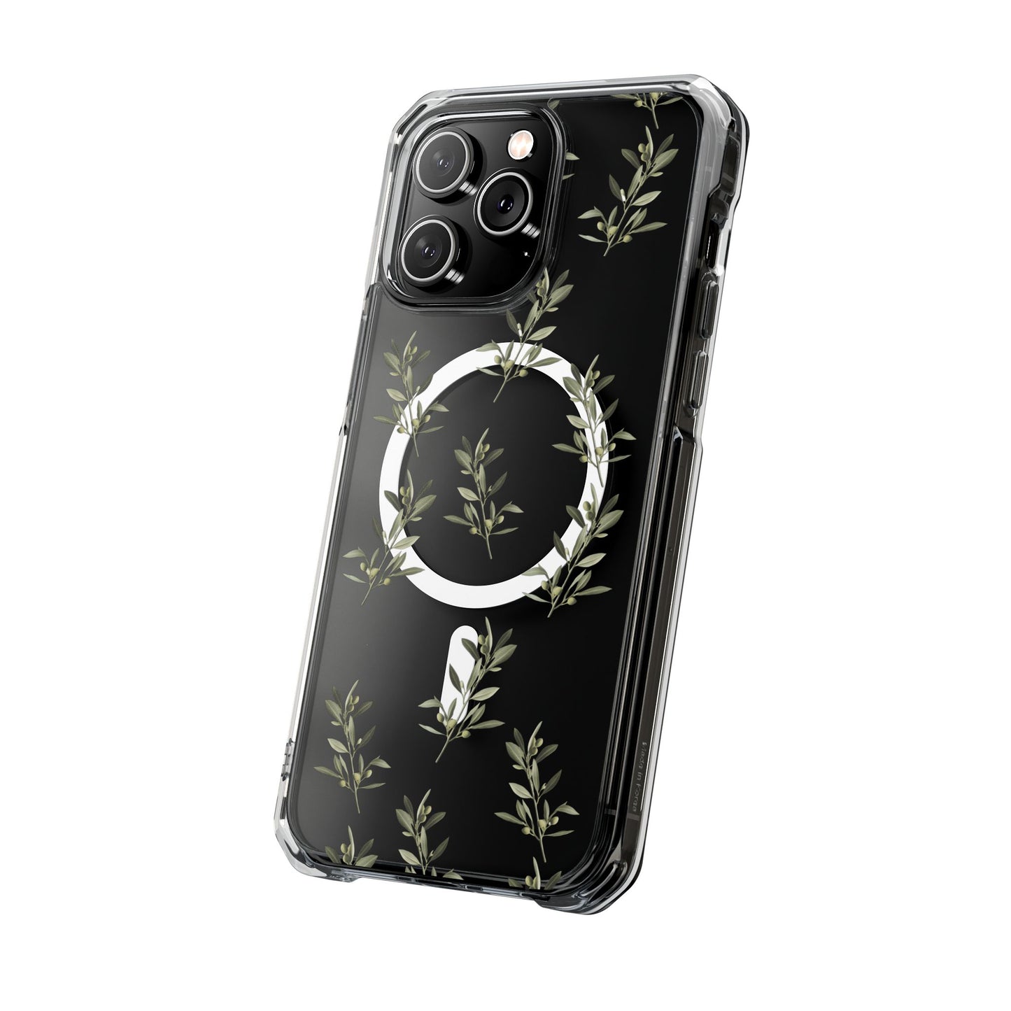 Olive Branch  MagSafe Clear Phone Case