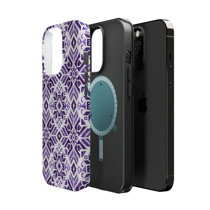 Purple Tatriz  Design - Iphone Magnetic Tough Case