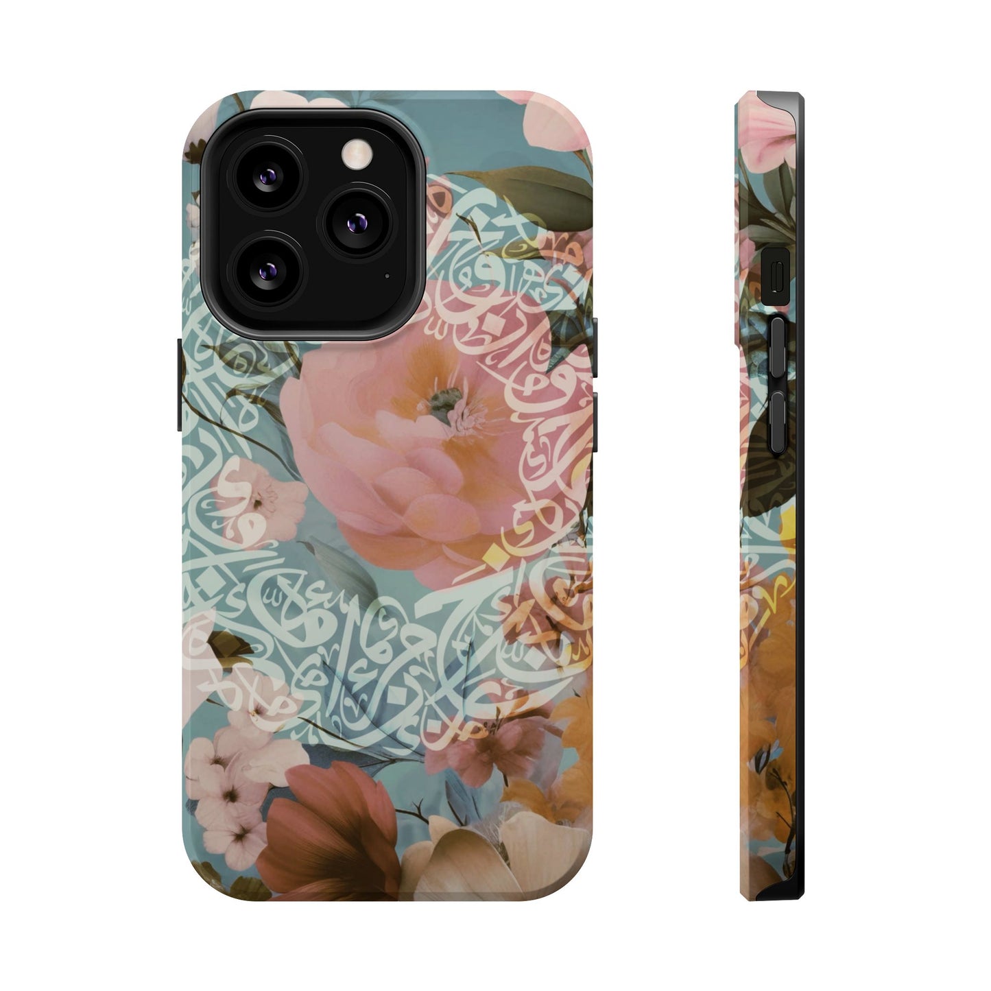 Arabic Floral Design  - Iphone Magnetic Tough Cases