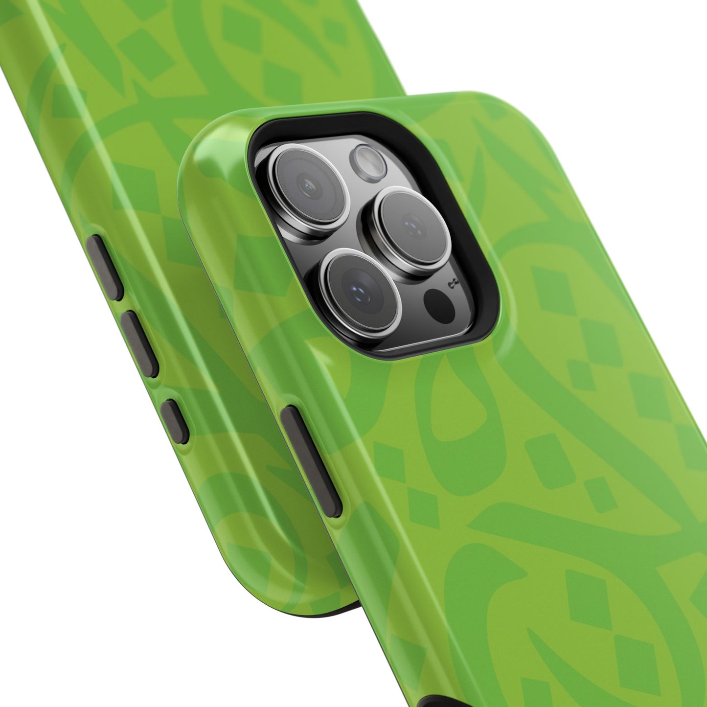 Green calligraphy Design - Iphone Magnetic Tough Case
