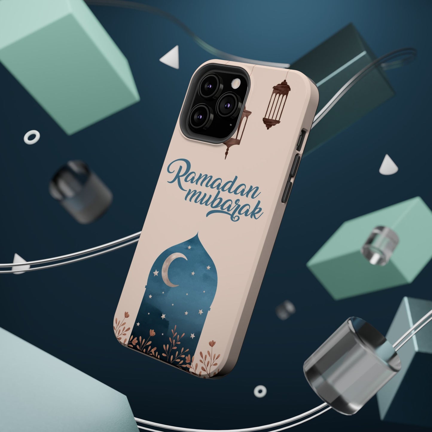 Ramadan Mubarak ☪️ 💕 Design - Iphone Magnetic Tough Case