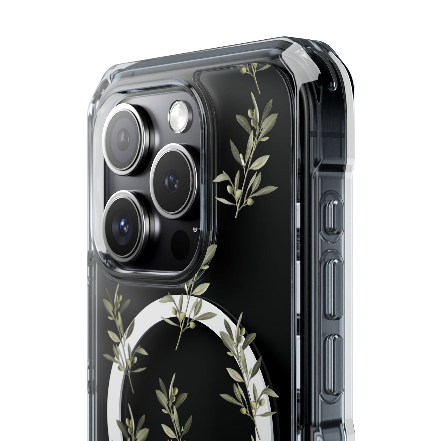 Olive Branch  MagSafe Clear Phone Case