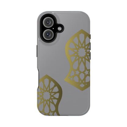 Grey and Gold Sandala Design Iphone Magnetic Tough Cases