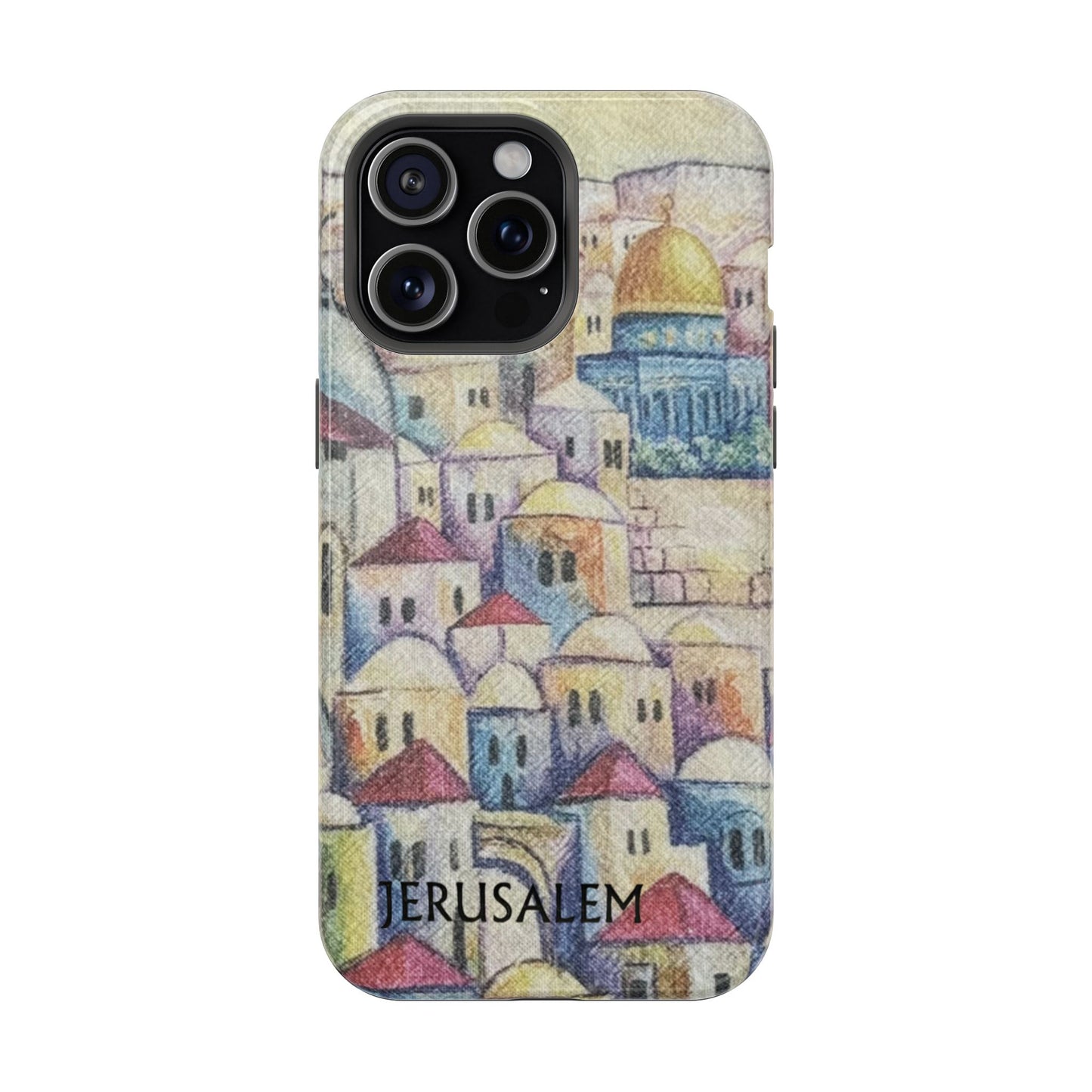 Jerusalem city  Iphone Magnetic Tough Cases