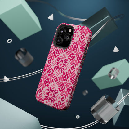 Pink Tatriz  Design - Iphone Magnetic Tough Case