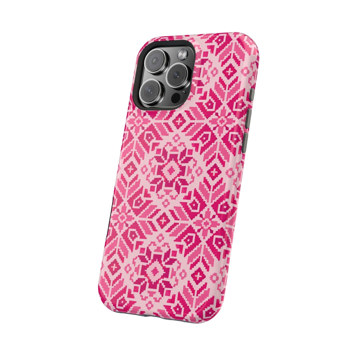 Pink Tatriz  Design - Iphone Magnetic Tough Case