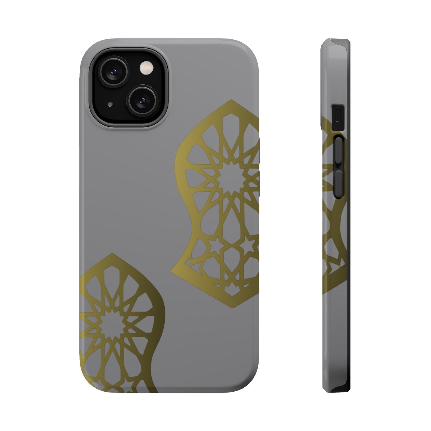Grey and Gold Sandala Design Iphone Magnetic Tough Cases
