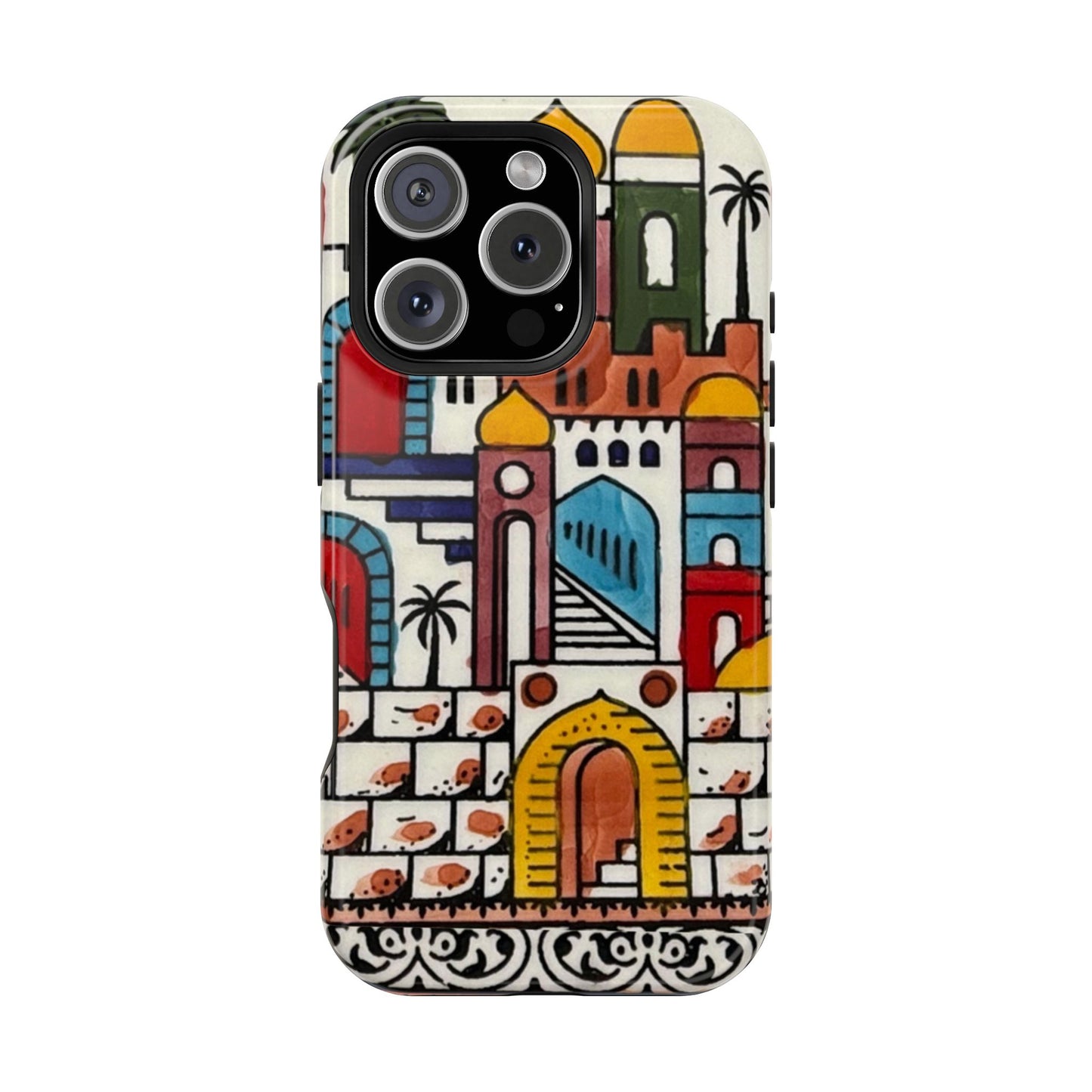 Jerusalem City Design Iphone Magnetic Tough Case