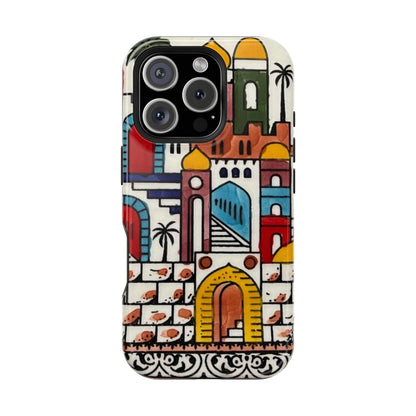 Jerusalem City Design Iphone Magnetic Tough Case