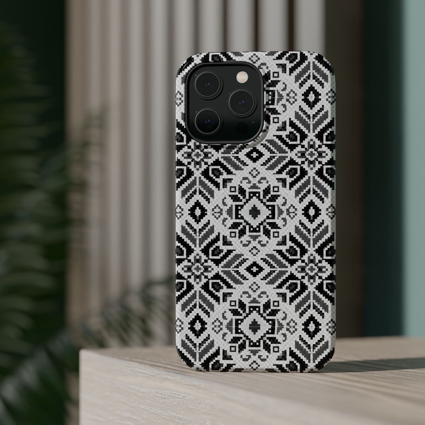 Black Tatriz  Design - Iphone Magnetic Tough Case