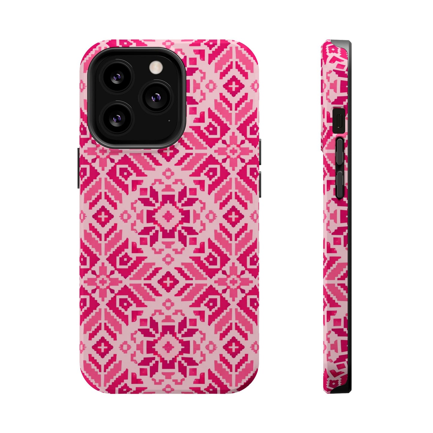 Pink Tatriz  Design - Iphone Magnetic Tough Case