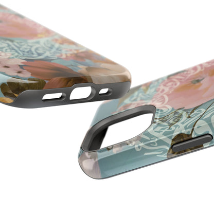 Arabic Floral Design  - Iphone Magnetic Tough Cases