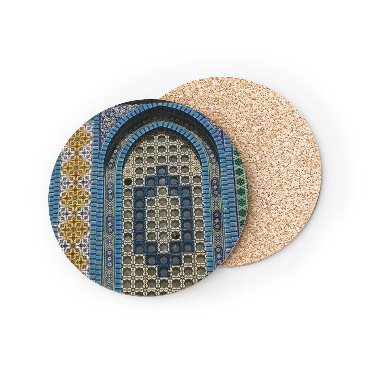 Masjid Al Aqsa Coasters - Elegant Design for Home Decor