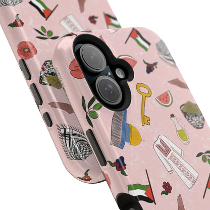 Palestinians Symbols Design - Iphone Magnetic Tough Case