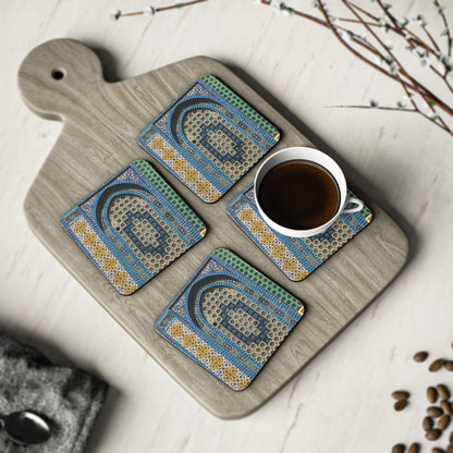 Masjid Al Aqsa Coasters - Elegant Design for Home Decor