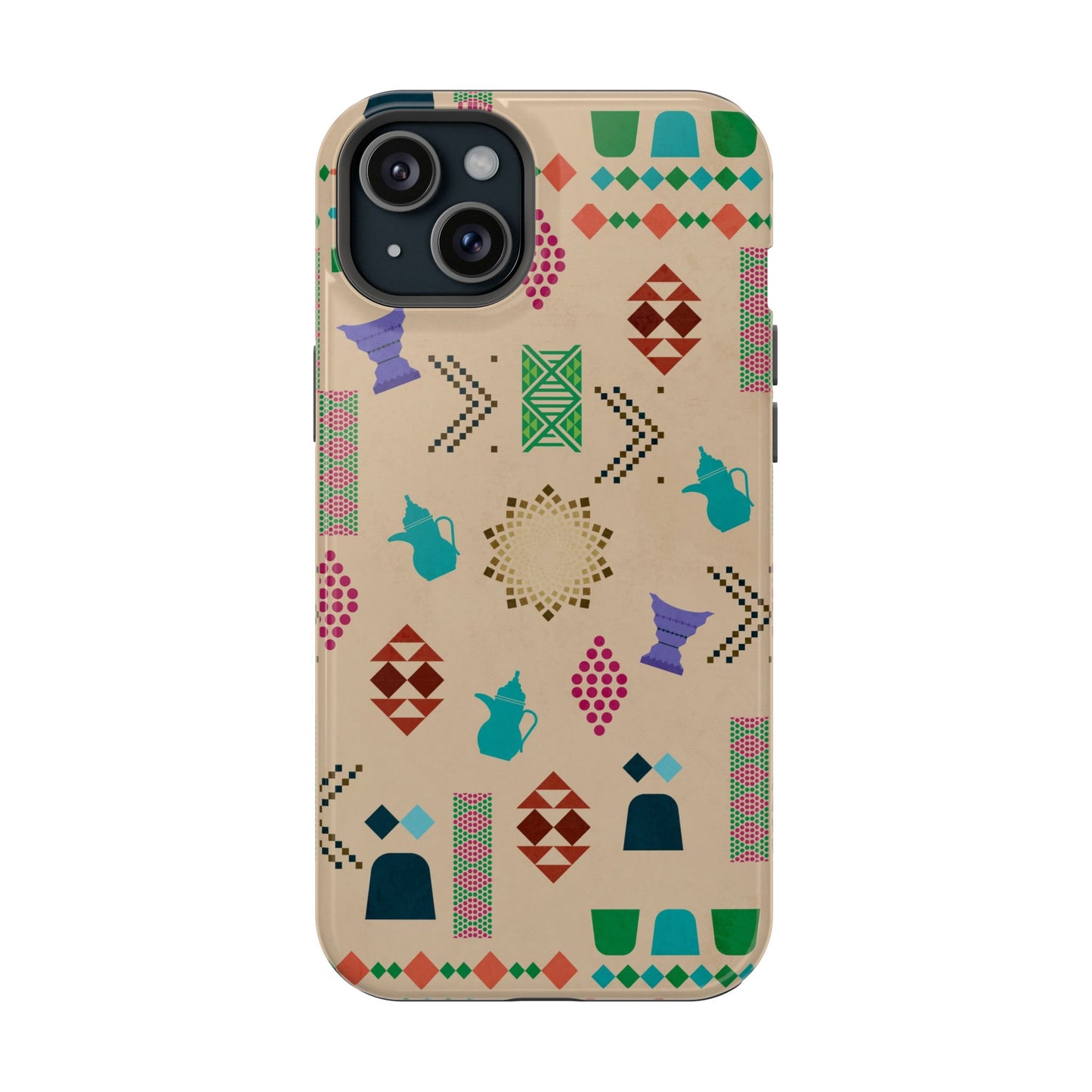 Arabian symbols  Design - Iphone Magnetic Tough Case