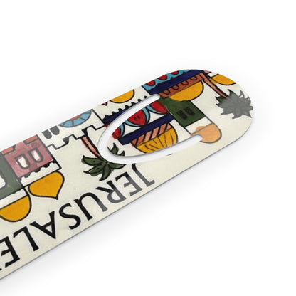 Jerusalem City Bookmark - Stylish Metal Page Holder