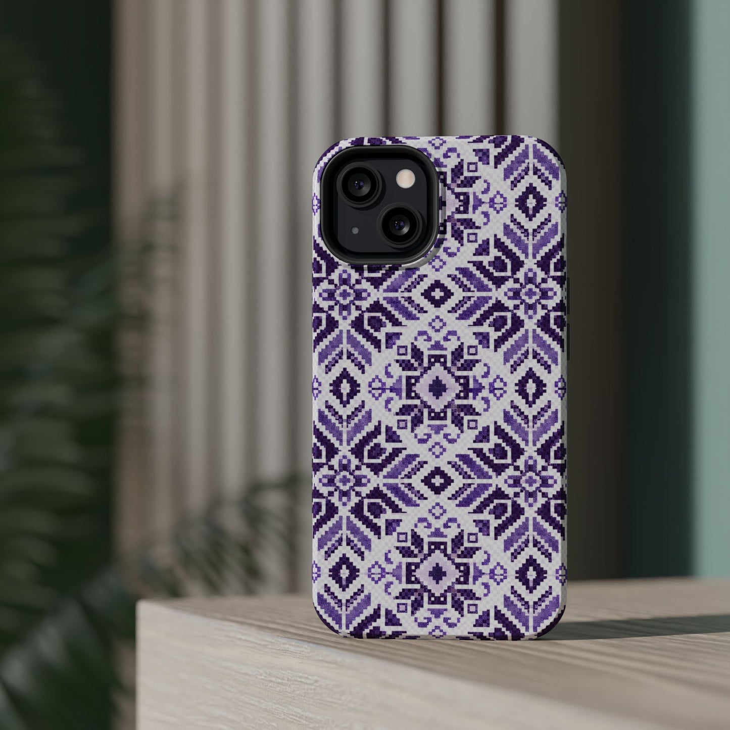 Purple Tatriz  Design - Iphone Magnetic Tough Case