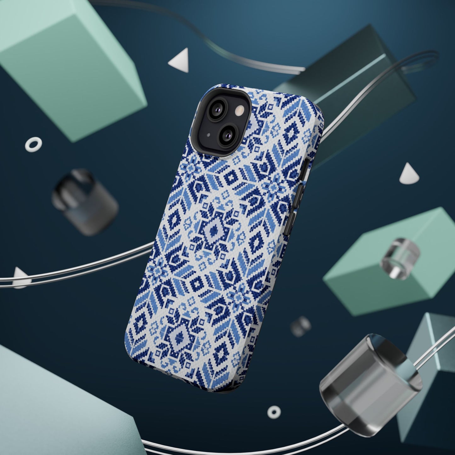Blue Tatriz  Design - Iphone Magnetic Tough Case