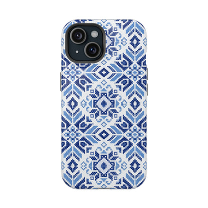 Blue Tatriz  Design - Iphone Magnetic Tough Case
