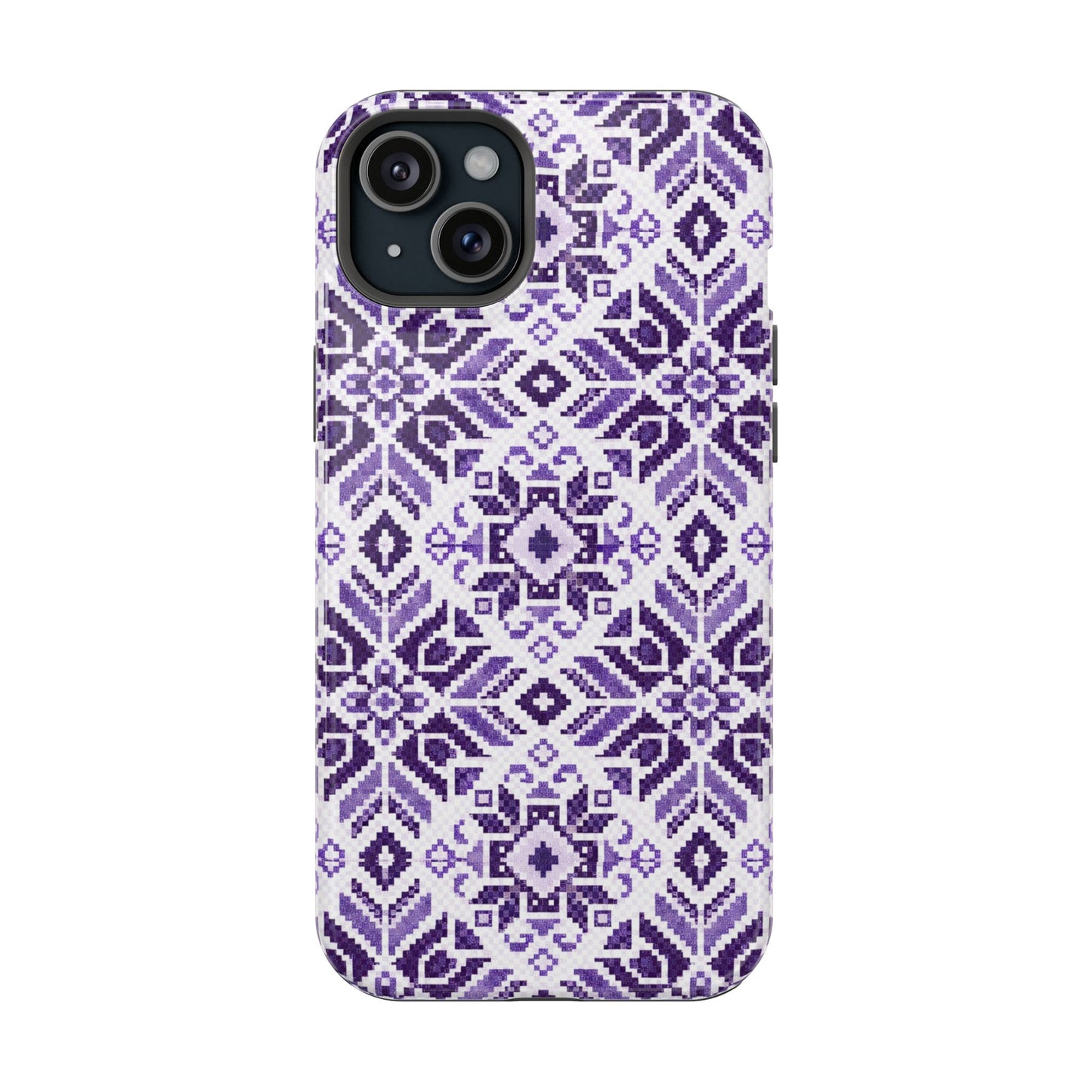 Purple Tatriz  Design - Iphone Magnetic Tough Case