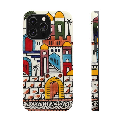 Jerusalem City Design Iphone Magnetic Tough Case