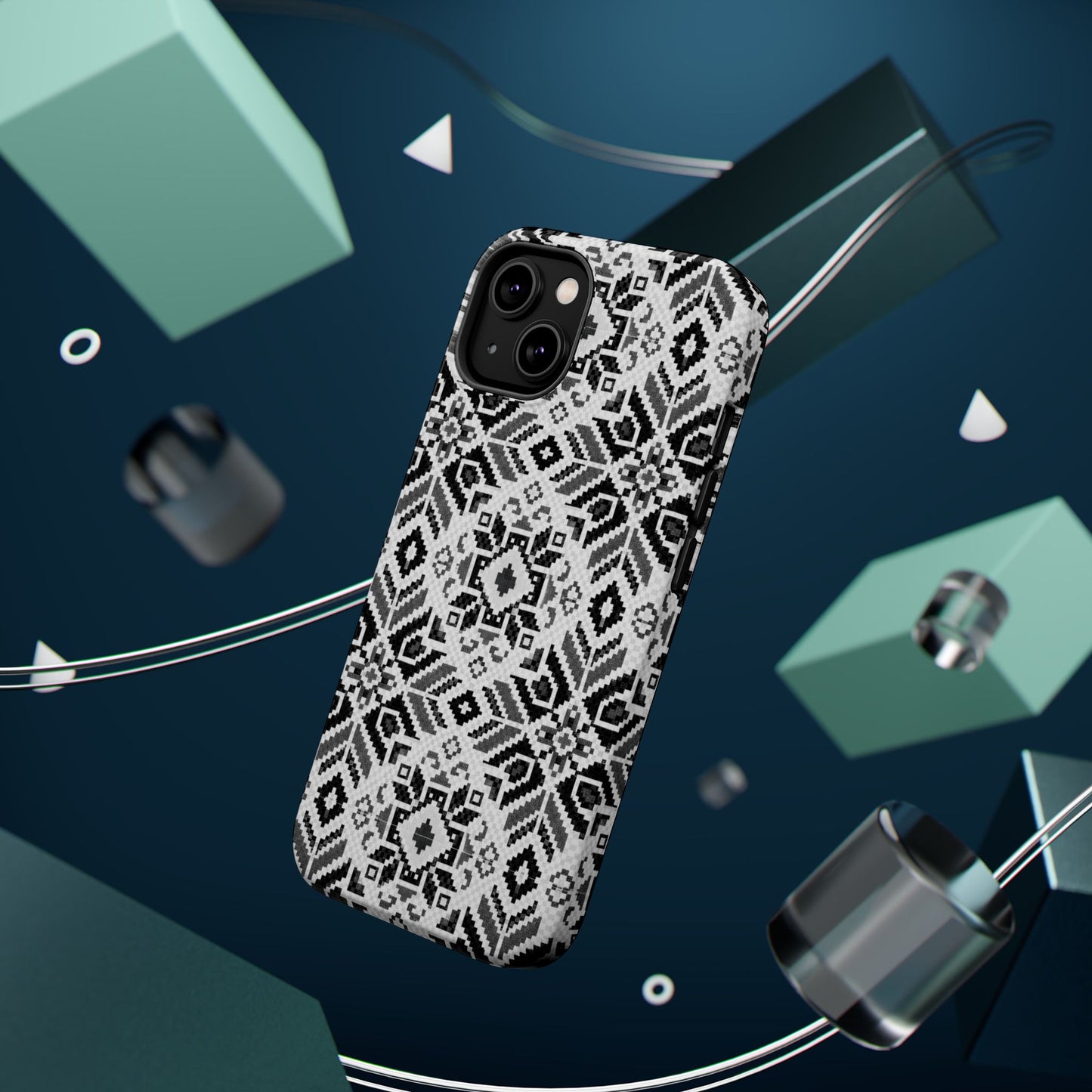 Black Tatriz  Design - Iphone Magnetic Tough Case