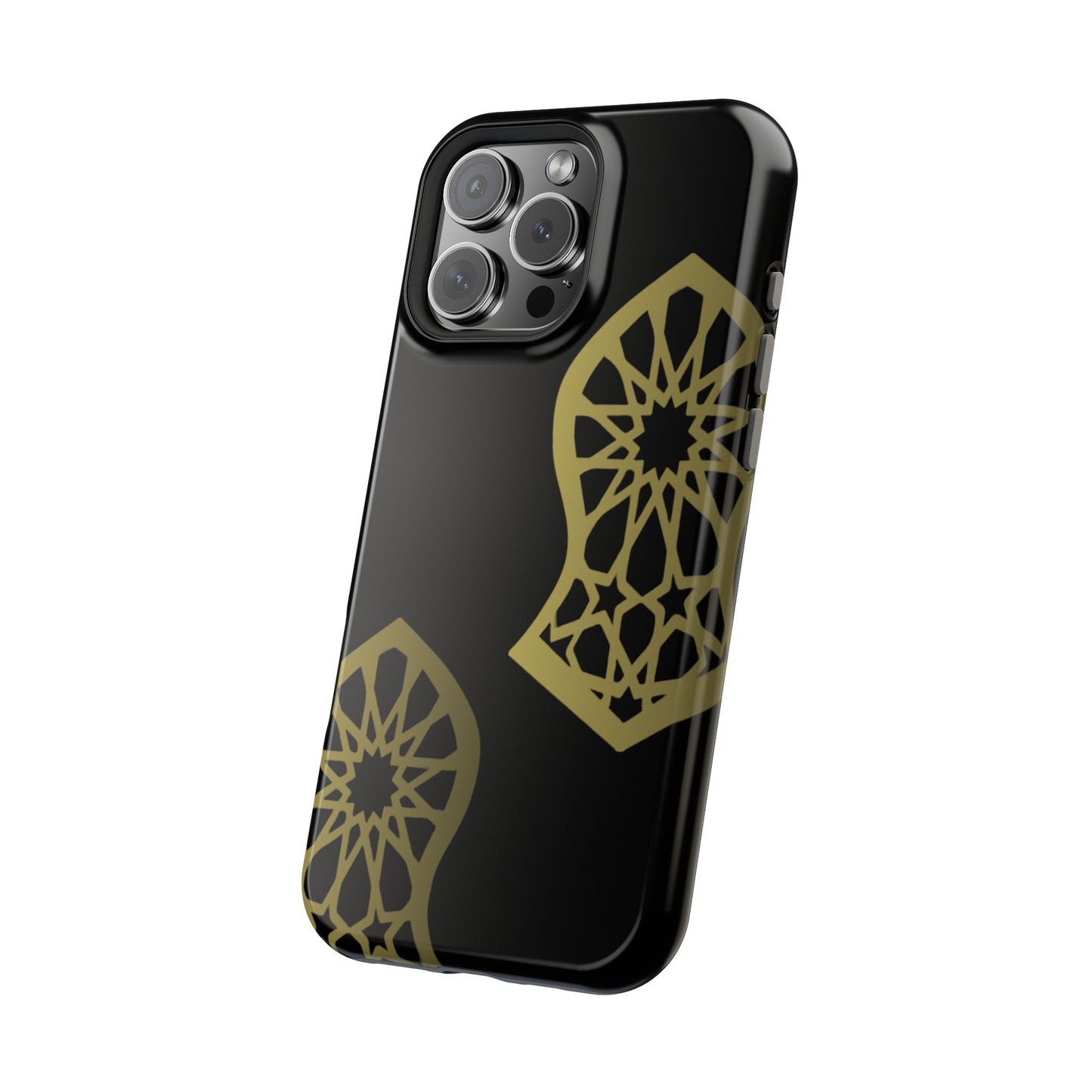 Grey and Gold Sandala Design Iphone Magnetic Tough Cases