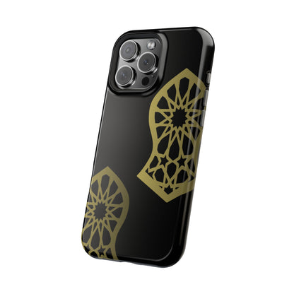 Grey and Gold Sandala Design Iphone Magnetic Tough Cases