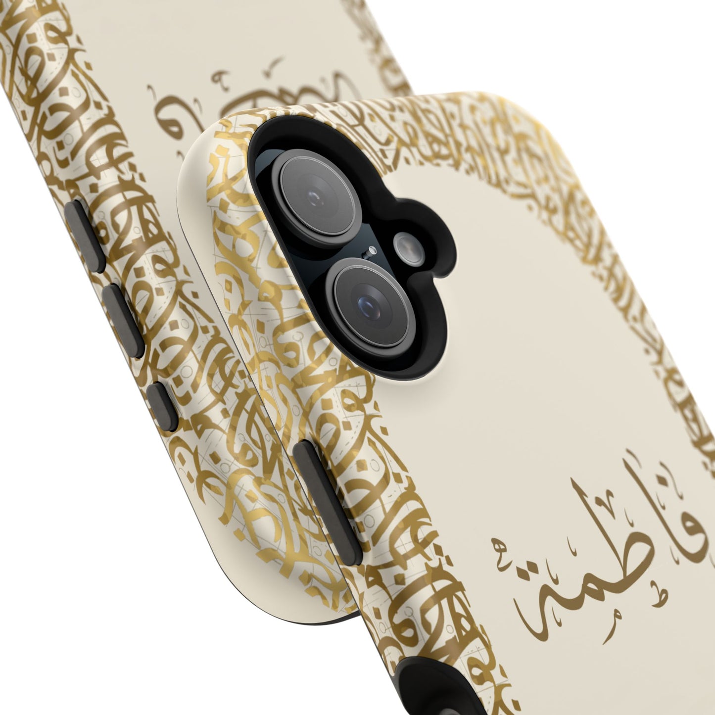 Personalized Arabic Calligraphy - IPhone Magnetic Impact-Resistant Cases - Golden Arabic Letters  Design