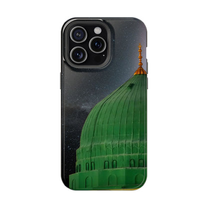 Green Dome  Design Iphone Magnetic Tough Cases