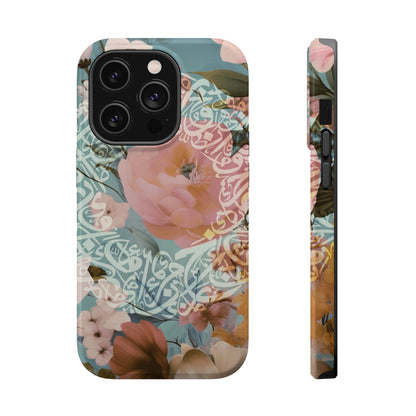 Arabic Floral Design  - Iphone Magnetic Tough Cases