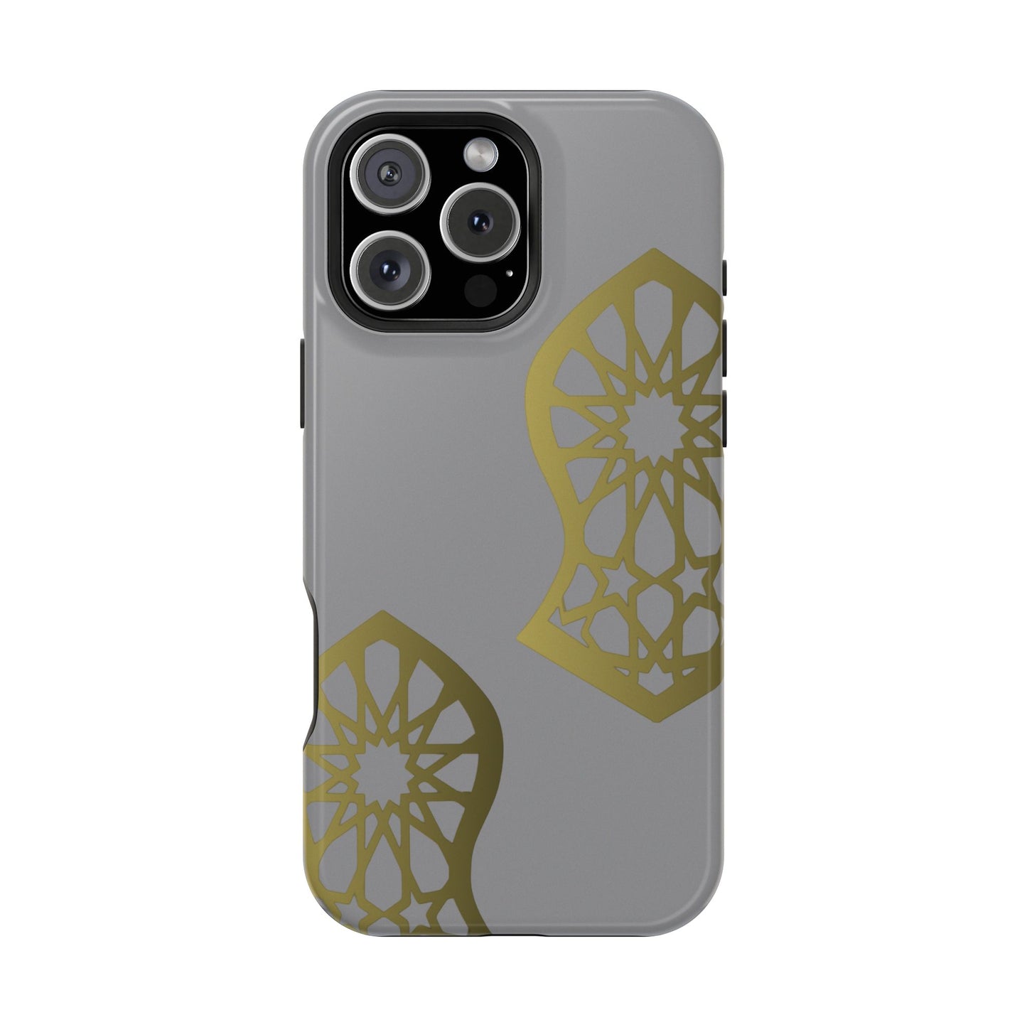 Grey and Gold Sandala Design Iphone Magnetic Tough Cases