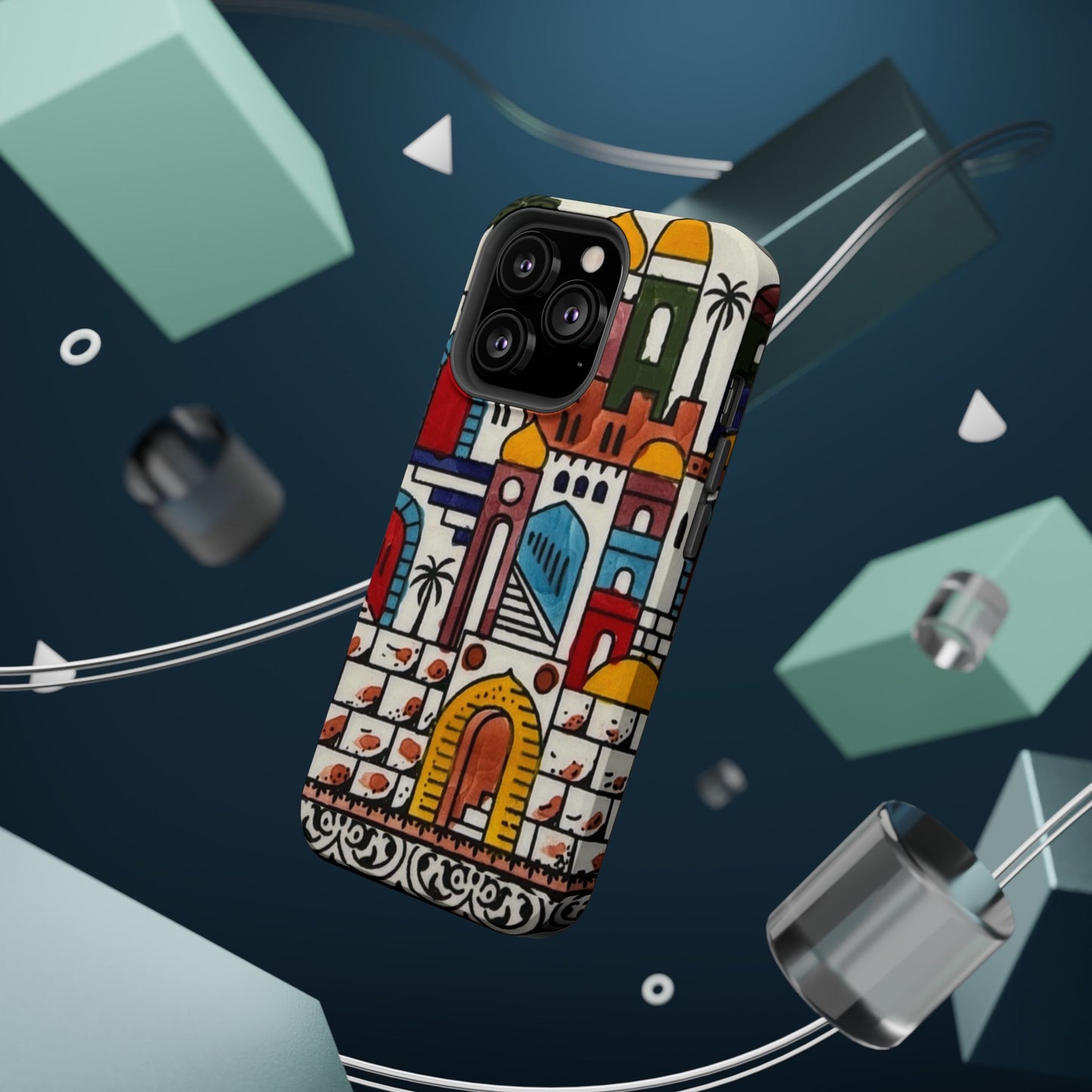 Jerusalem City Design Iphone Magnetic Tough Case