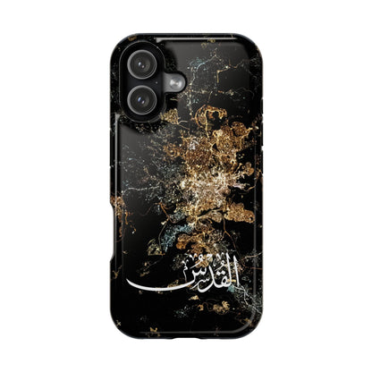 Jerusalem from Space - City of Barakah - Iphone Magnetic Tough Cases