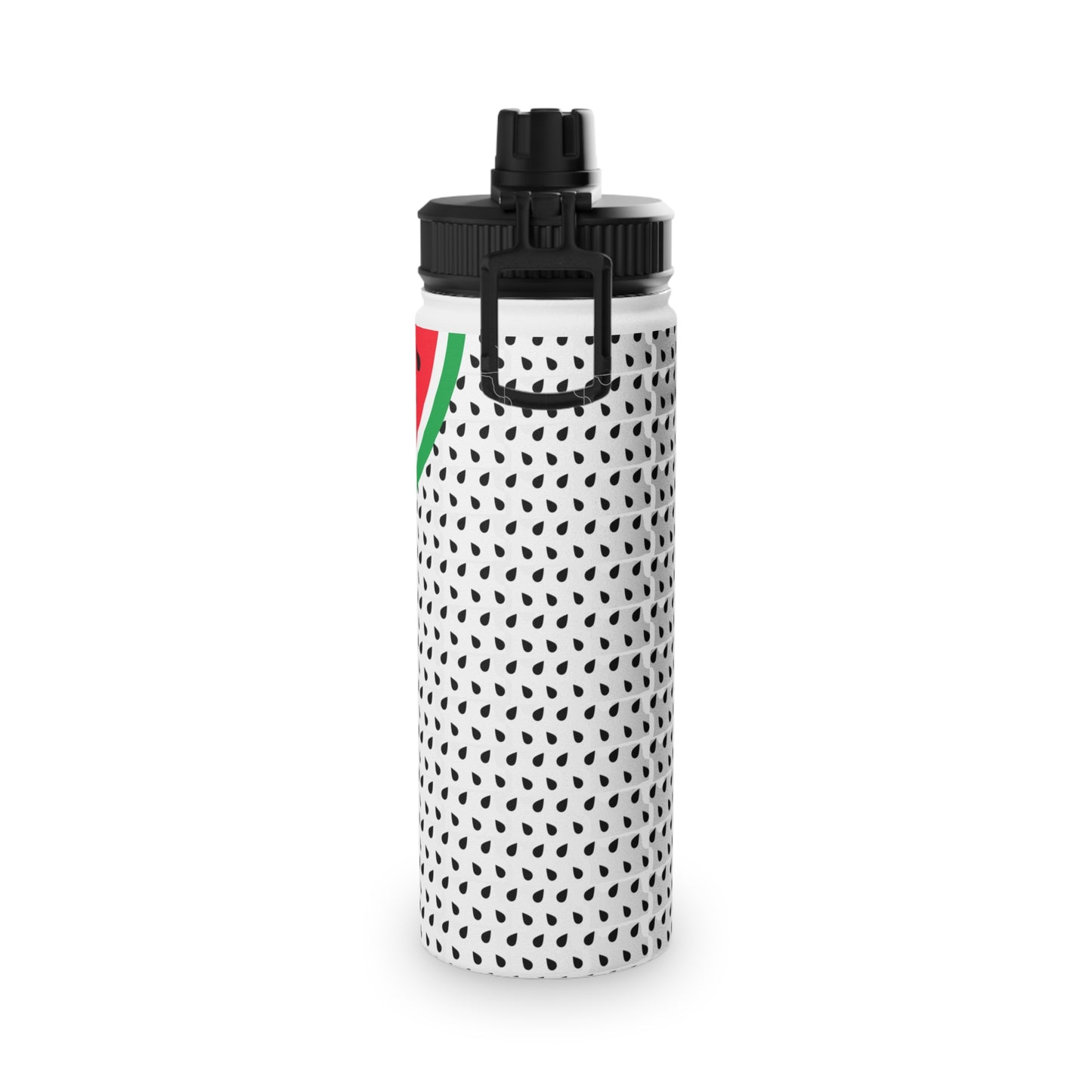 Watermelon Stylish Stainless Steel Water Bottle with Sports Lid