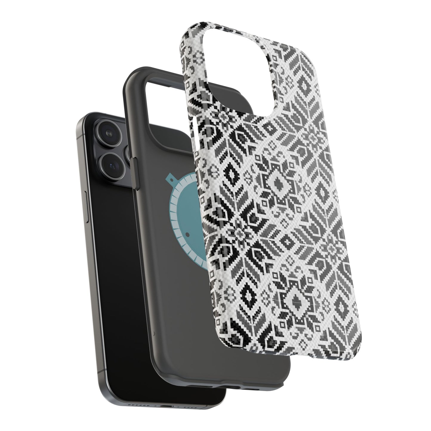Black Tatriz  Design - Iphone Magnetic Tough Case