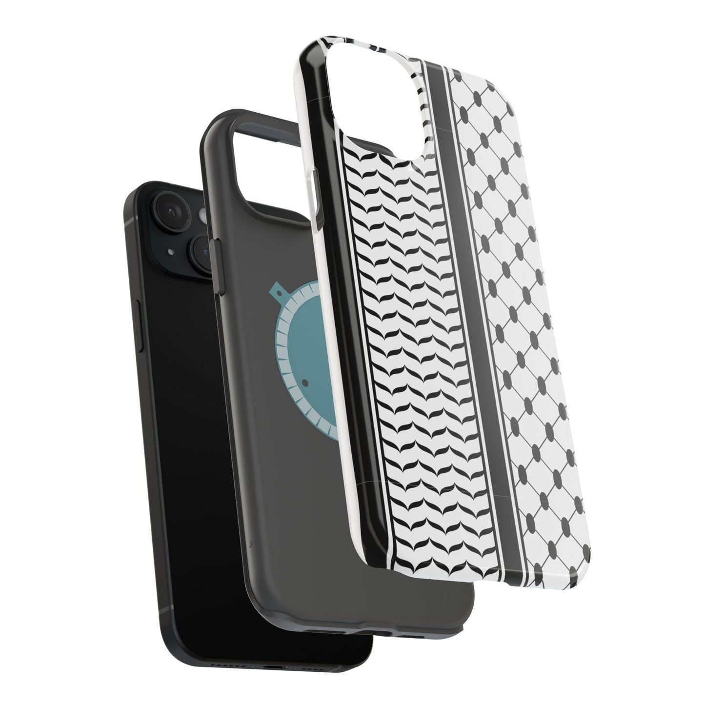 Kufieh Geometric Design Iphone Magnetic Tough Case