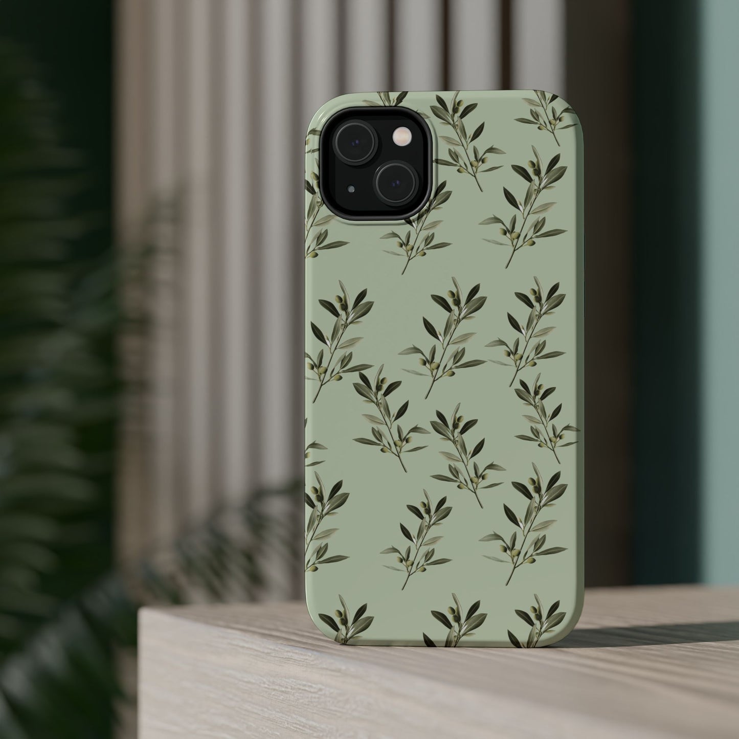 Olive 🫒 branches  - Iphone Magnetic Tough Case