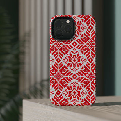 Red Tatriz  Design - Iphone Magnetic Tough Case