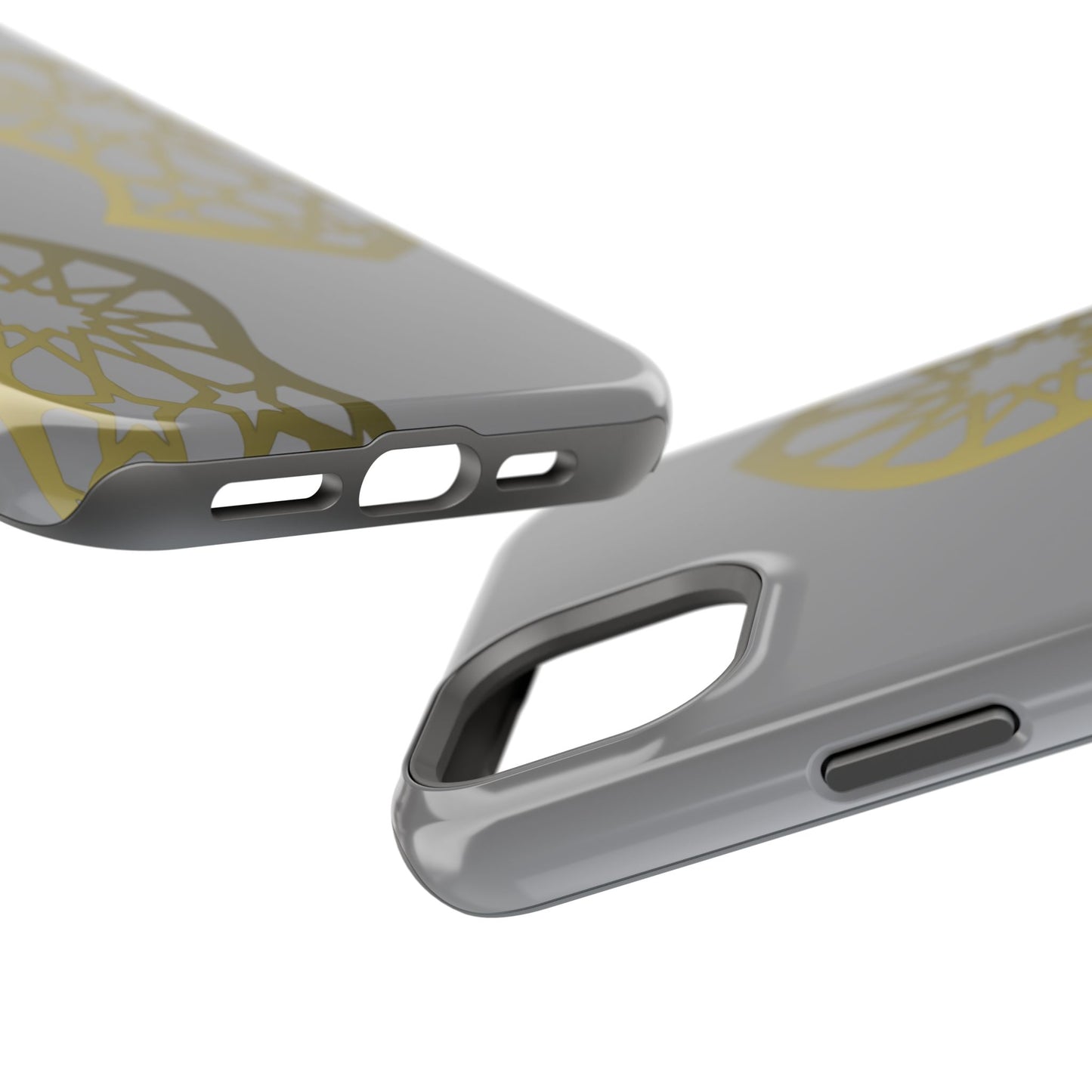 Grey and Gold Sandala Design Iphone Magnetic Tough Cases