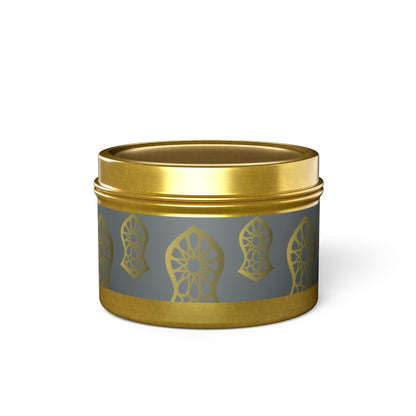 Sandala Golden Tin Candles | Elegant Home Fragrance | Decorative Candle Gifts for All Occasions | Relaxing Aromatherapy