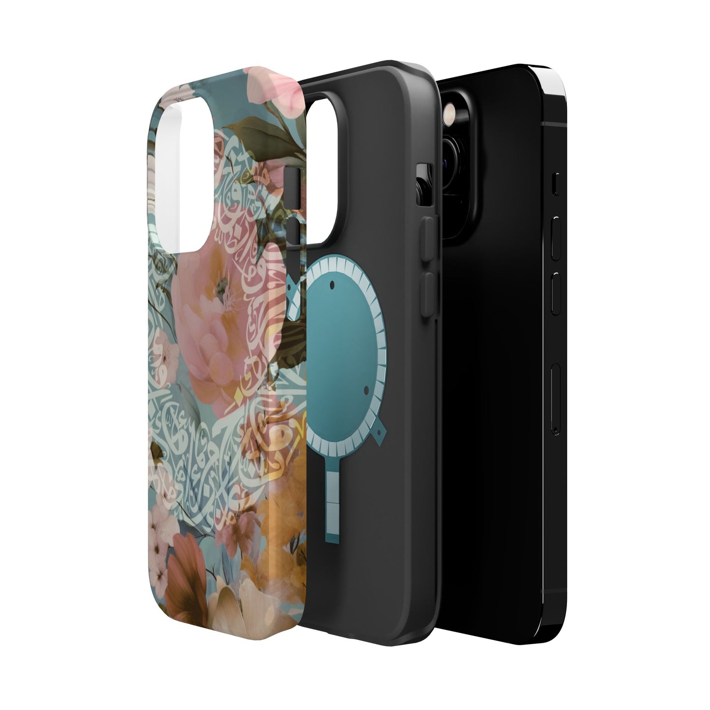Arabic Floral Design  - Iphone Magnetic Tough Cases